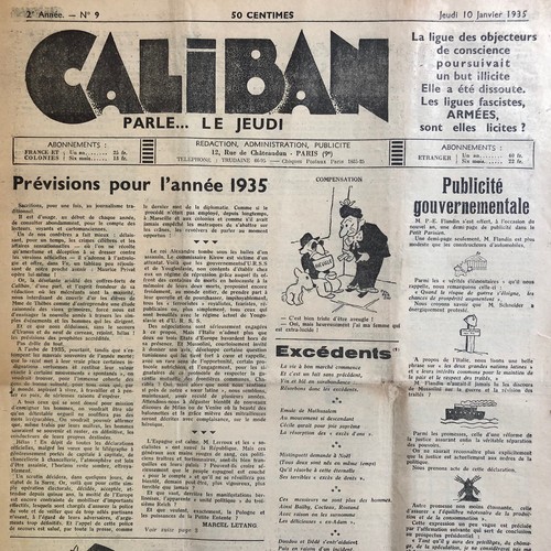 Journal caliban 1935 - caliban, 10/01/1935