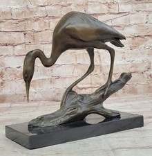 Véritable Bronze Art Stork