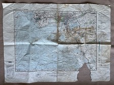 Carte d’état-major allemande WW2 