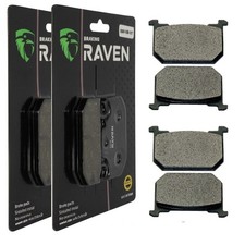 2 Kit plaquettes frein Av Ga