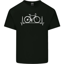 T-Shirt Cycliste Enfant Vélo Coeur ECG Garçons Filles