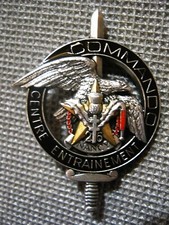 BREVET DES COMMANDOS COMMANDO ENTRAINEMENT 26° RI NANCY FAB. Y. DELSART