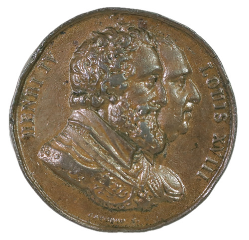 Jeton henri louis xviii - henri,