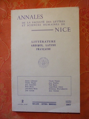 Annales faculté des - annales,