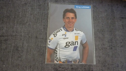 Photo cycliste equipe gan - cp,