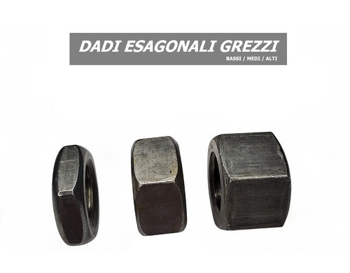 Dadi hexagonaux bruts non - hexagonaux,