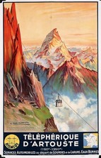 Affiche Poster Ski Pyrénées