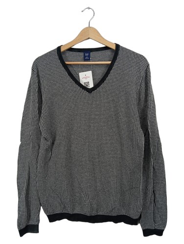 Gap pull hommes gris graphique - pull,