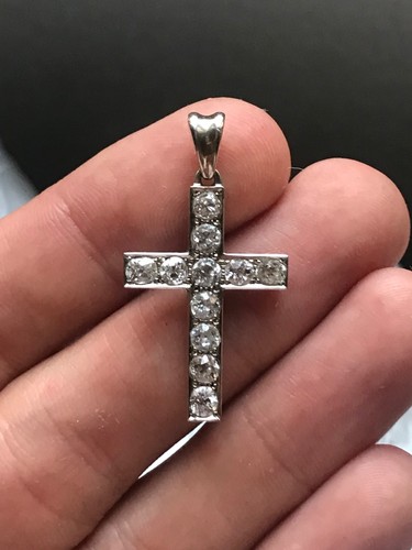 Grande croix pendentif - , en