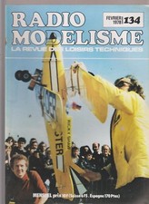 RADIO MODELISME N°134 MIRAGE IIIE / PLANEUR TONGA / RACERS ET MINIRACERS 