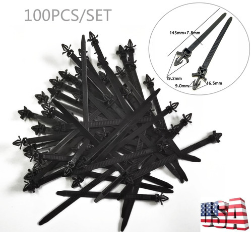 100x set nylon releasable - nylon, car