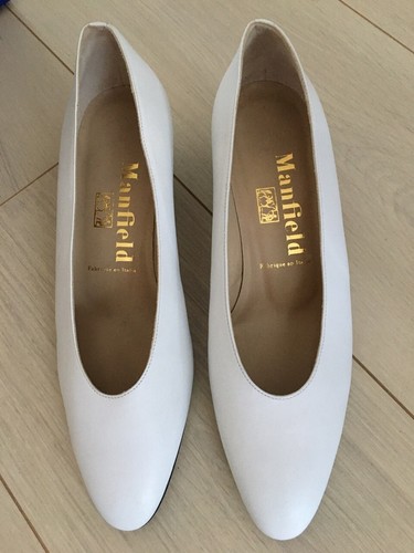 Escarpins cuir blanc - escarpins,