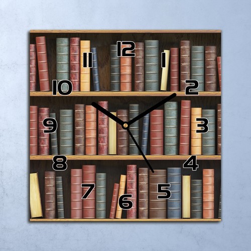 Horloge murale verre - horloge,