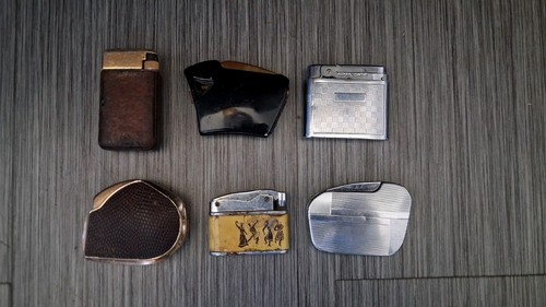 Lot briquets vintage - de, 6