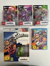 Collector Splatoon Wii U + 3 amiibo Calamar Inkling Nintendo