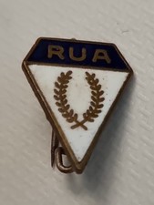 RACING UNIVERSITAIRE ALGER OLD RARE Football Badge Insigne Abzeichen Odznaka 