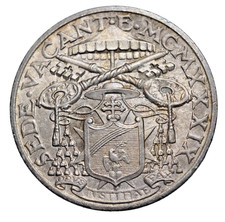 VATICANO 10 Lire Sede Vacante