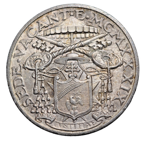 Vaticano lire sede - 10, vacante
