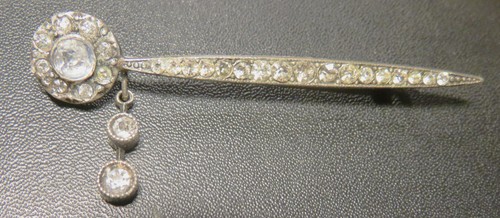 Broche trembleuse ancienne - broche,