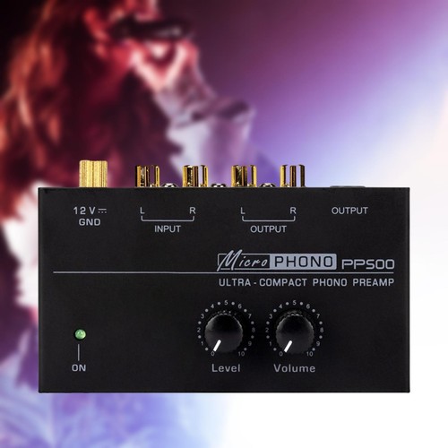 Préampli phono 12v platine - phono,