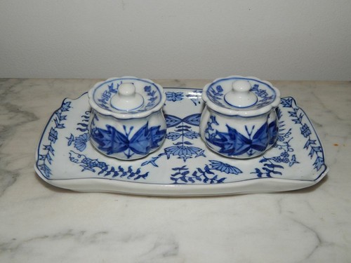 Ancien encrier porcelaine - ancien, en