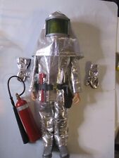 VINTAGE 1/6 12" 30cm POUPEE CRASH CREW POMPIER PILOTE  GI JOE ACTION MAN  GEYPER