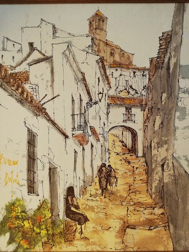 Huile sur toile - , signée