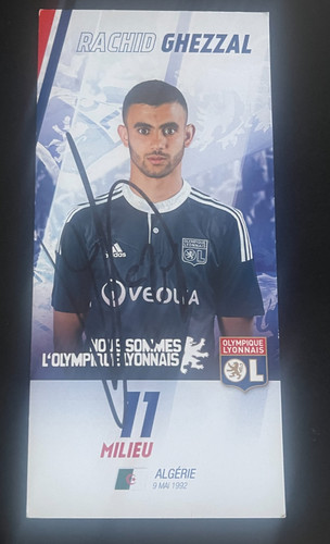 Carte rachid ghezzal signé - carte,