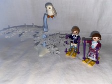 Playmobil Petits Princes Skieurs Arbre Givré Chouette Christmas Hiver Noël