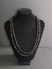 **COLLIER DE DEUIL EN PERLE DE