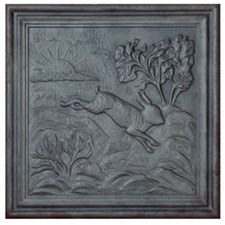 Plaque cheminée fonte - plaque,
