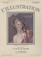 "Jean-Gabriel DOMERGUE : DIANE" Couverture originale entoilée ILLUSTRATION 1933