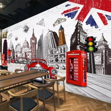 PAPIER PEINT STYLE LONDRES