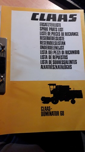 Claas moissonneuse dominator - moissonneuse,