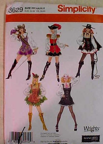 Simplicity 3629 girls costume - simplicity,