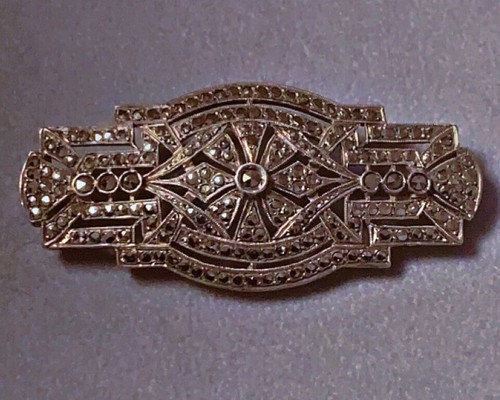 Ancienne broche argent