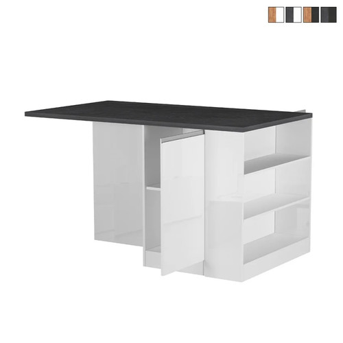 îlot central avec table pour - central,
