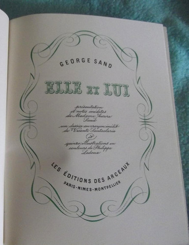 George sand elle - lui,, avec