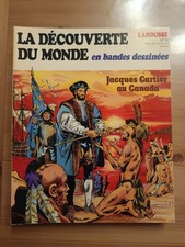 LA DECOUVERTE DU MONDE n° 10 Jacques Cartier en BD Bandes Dessinées LAROUSSE