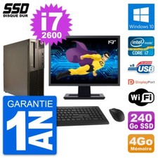 PC Lenovo M82 SFF Ecran 19"