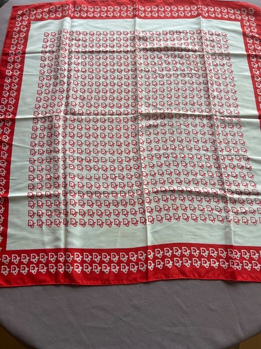 Foulard soie dior vintage - foulard,