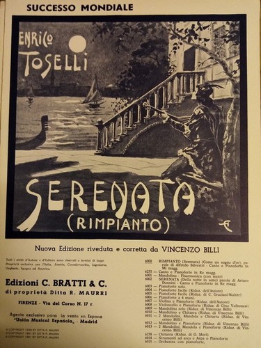 Toselli sérénade - sérénade, (regret)