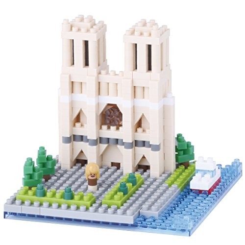 Nanoblock notre dame - notre, cathedral