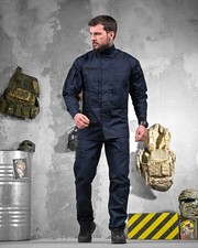 Costume bleu tactique, costume