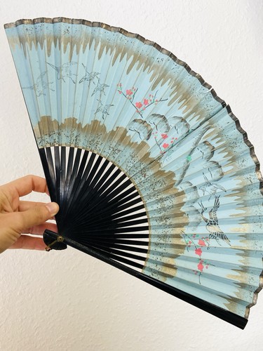 éventail japonais ancien - Éventail,
