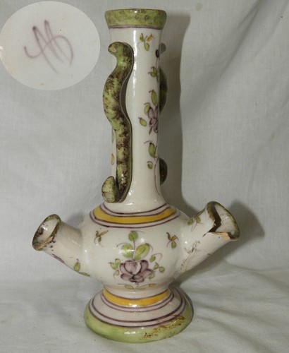 Vase ancien faïence - vase,
