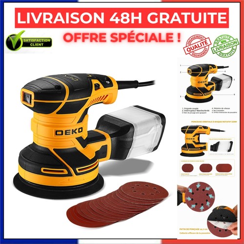 Ponceuse excentrique dekopro - ponceuse,