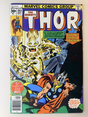 Thor 263 marvel comics - (1977),