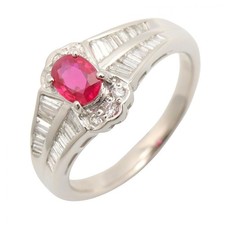 BIJOUX Bague Diamant Rubis