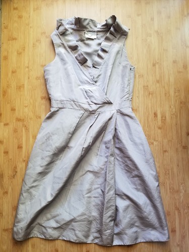 Lovely jcrew 100 silk taupe - lovely!,